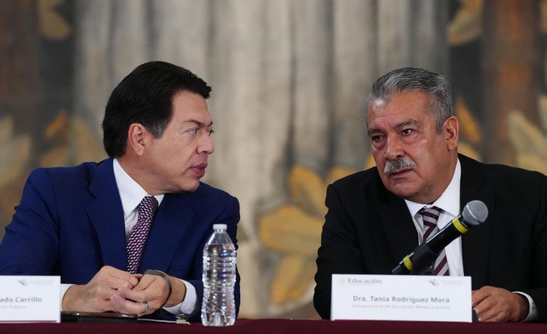 Convoca Morón a participar en foros para crear nueva Ley de Educación Media Superior.