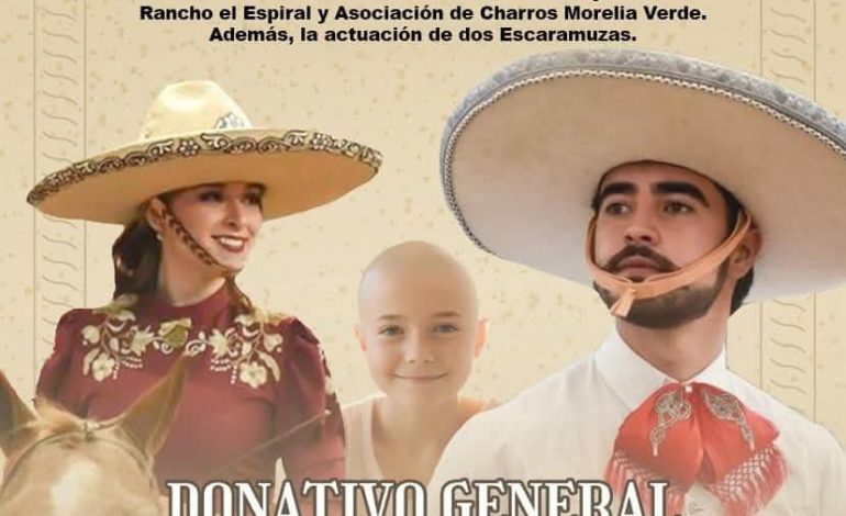Jeovana Alcántar e Integrantes de la Fundación Dona-Arte, anuncia la Gran Charreada con causa.