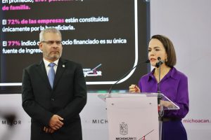 Impulso a la autonomía económica de mujeres con créditos para negocios: Bedolla