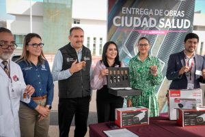 Entrega de infraestructura en Ciudad Salud dignifica a pacientes y familiares: Gladyz Butanda