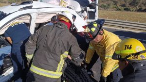 Choque en la autopista Pátzcuaro -Copándaro