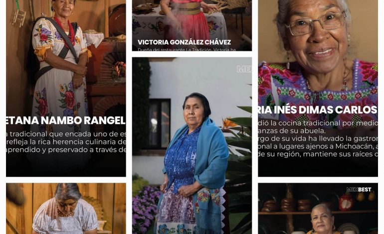 Cocineras Tradicionales de Michoacán, reconocidas a nivel nacional.