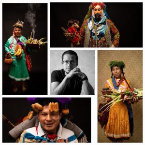 Tianguis de Uruapan estrena primera muestra fotográfica de indumentaria tradicional.