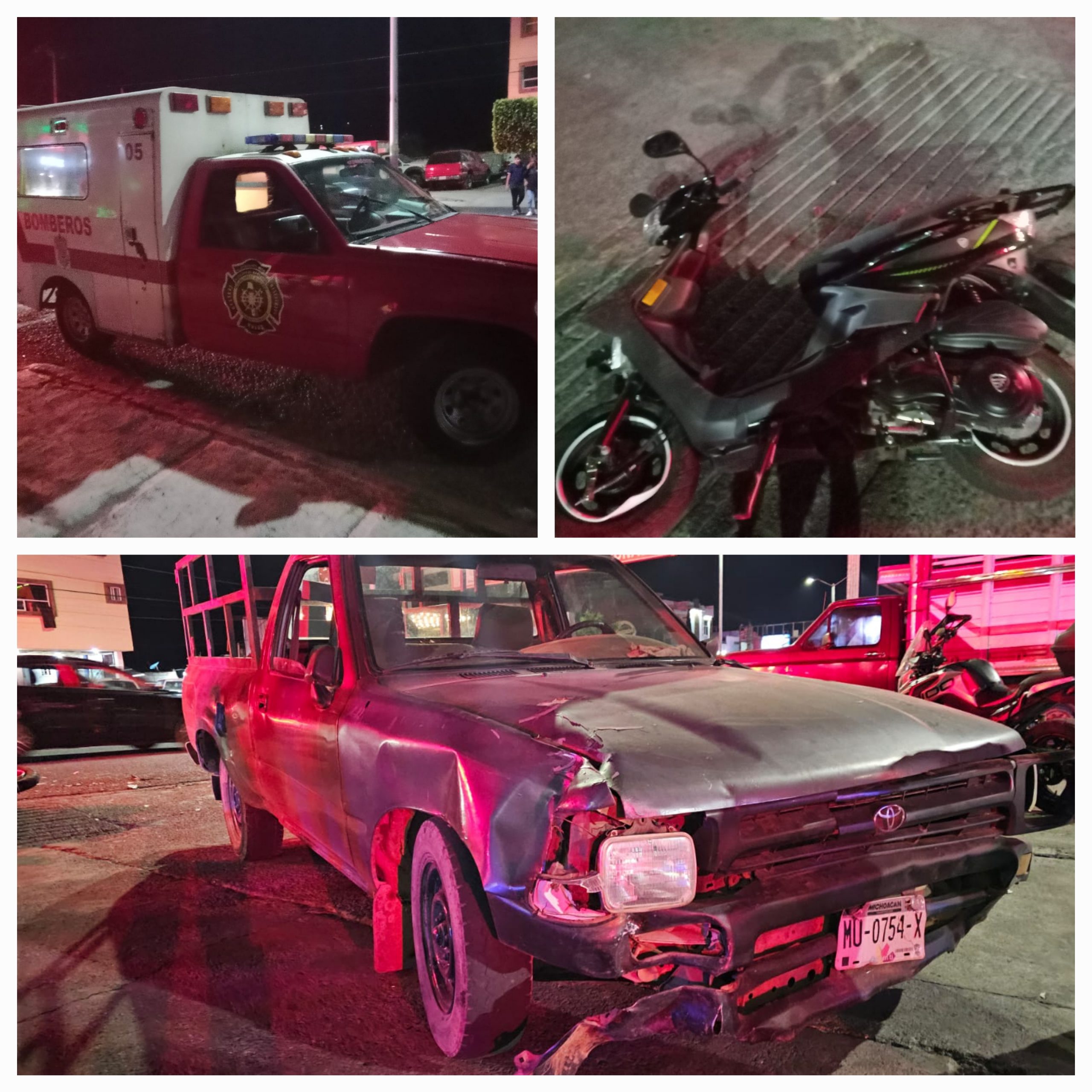 Accidente Vehicular en Carretera Zitácuaro-Tuzantla Deja a un Conductor Lesionado