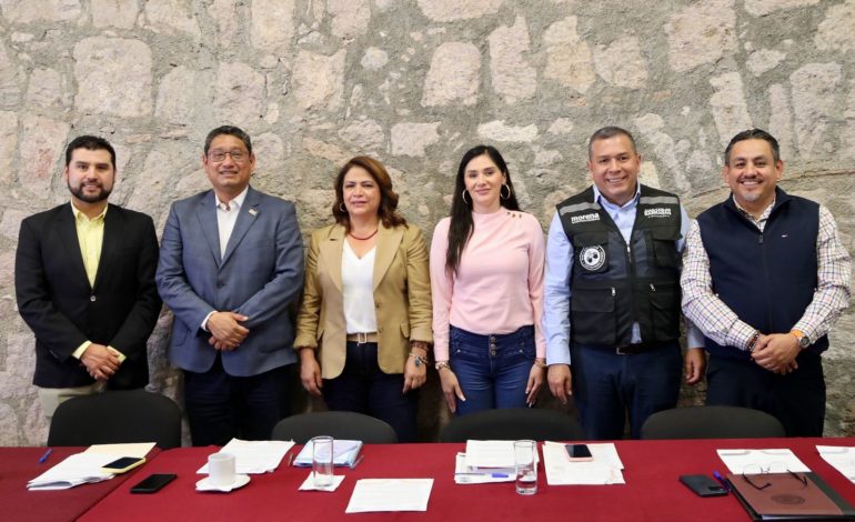 EL IEM COMPARTE AVANCES EN LA ORGANIZACIÓN DEL PROCESO ELECTORAL JUDICIAL DE MICHOACÁN ANTE LEGISLADORES