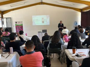 CJIM Morelia imparte actividades en materia de promoción de los derechos de las mujeres en escuela secundaria de Atapaneo