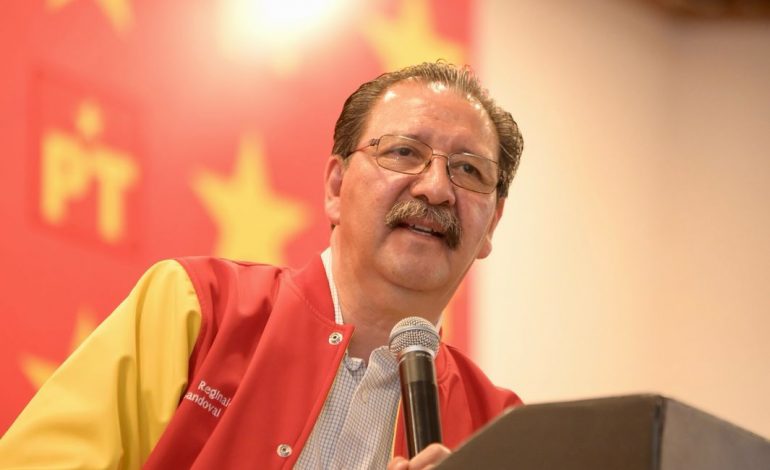 El PT crece y se fortalece en unidad más que nunca: Reginaldo Sandoval