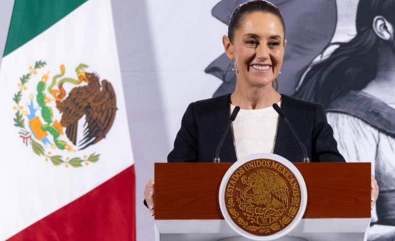 PRESIDENTA CLAUDIA SHEINBAUM: CON LA TRANSFORMACIÓN LLEGAMOS LAS MUJERES AL PODER; EN EL MARCO DEL 8M, GOBIERNO DE MÉXICO ANUNCIA FERIA NACIONAL DE EMPLEO PARA MUJERES CON MÁS DE 30 MIL VACANTES.