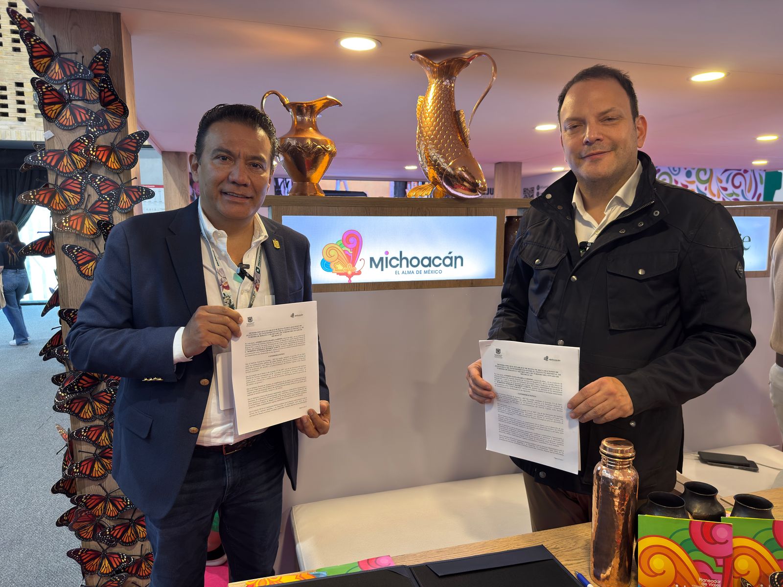 Colombia se enamoró de la riqueza turística de Michoacán.