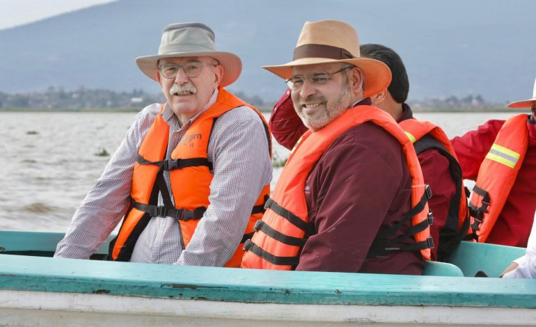 Próximo sábado inicia empleo temporal para conservar el Lago de Pátzcuaro: Bedolla.