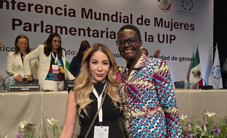 BELINDA HURTADO MARÍN, ÚNICA DIPUTADA MEXICANA EN LA CONFERENCIA MUNDIAL DE MUJERES PARLAMENTARIAS DE LA UIP.