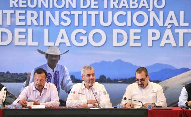 Instala Bedolla Comité Interinstitucional para la Defensa del Lago de Pátzcuaro