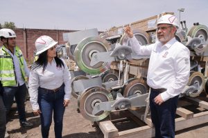 Teleférico de Uruapan con 75% de avance en su construcción: Bedolla.