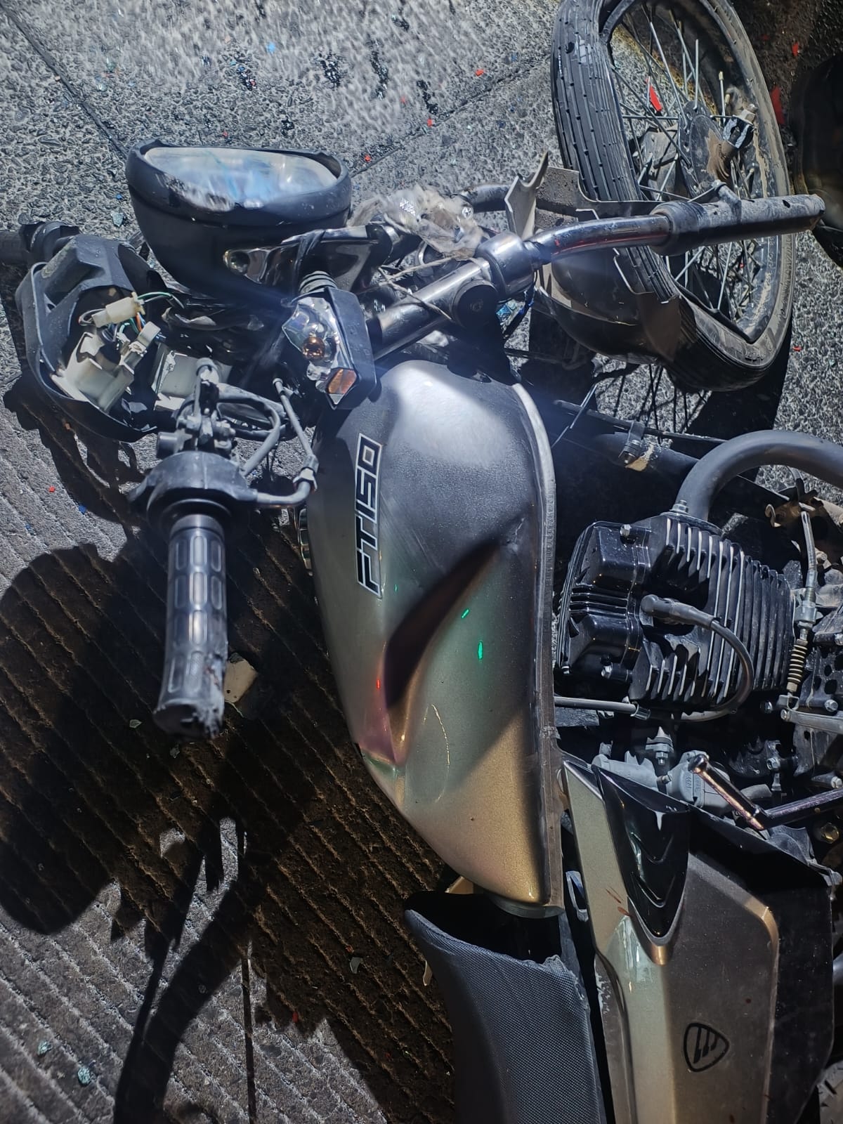 Accidente de Motocicleta en Zitácuaro Deja a Conductor Gravemente Herido