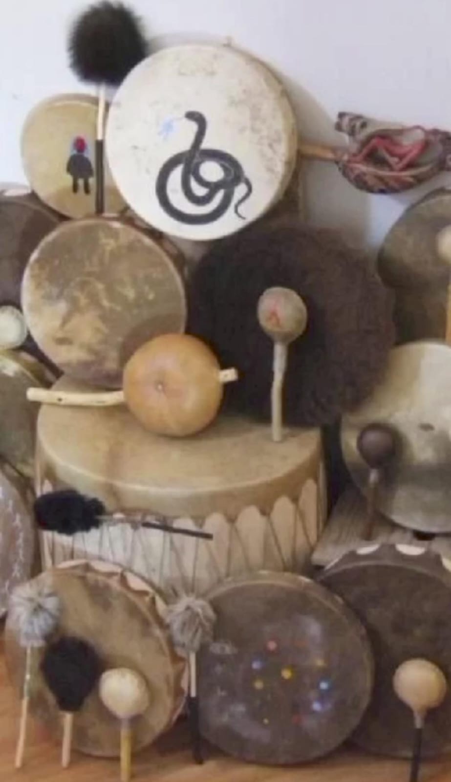Invitación al Curso Taller de Elaboración del Tambor Chamánico.