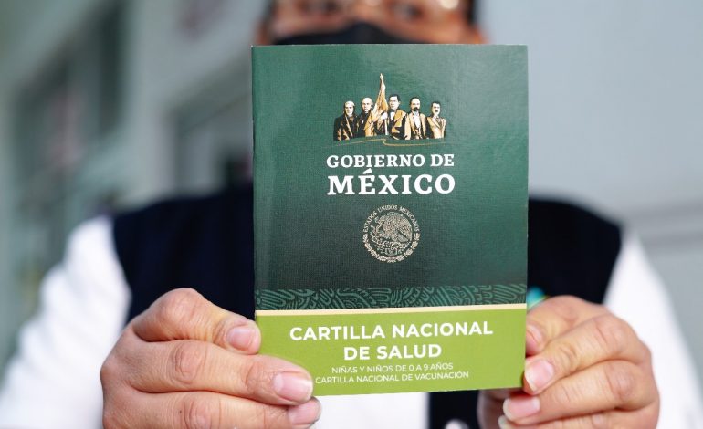 Durante Semana Nacional de Vacunación, no olvides tu Cartilla: SSM