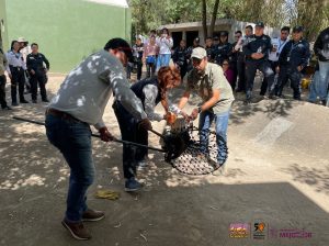 Personal de Zoológico de Morelia se capacita en rescate animal