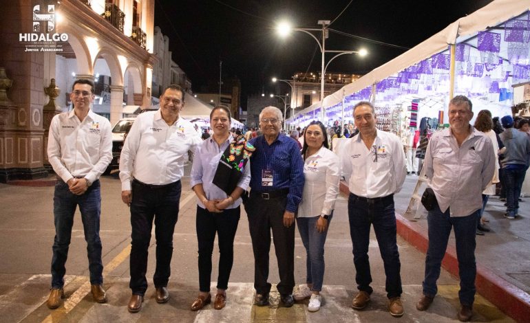Jeovana Alcántar, Inauguró la 37 Feria de la Conserva y las Artesanías 2025 en Ciudad Hidalgo, del 13 al 27 de abril.