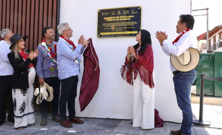 Nuevo Mercado de Pátzcuaro, el más grande y moderno de Michoacán: Gladyz Butanda
