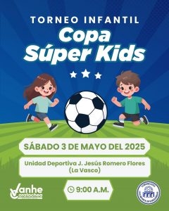 Impulsa Vanhe Caratachea la «Copa Súper Kids» en La Piedad