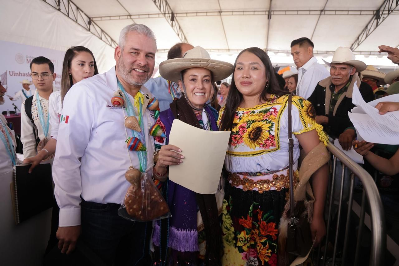 Sheinbaum honra su palabra desde la Meseta Purépecha: Bedolla.
