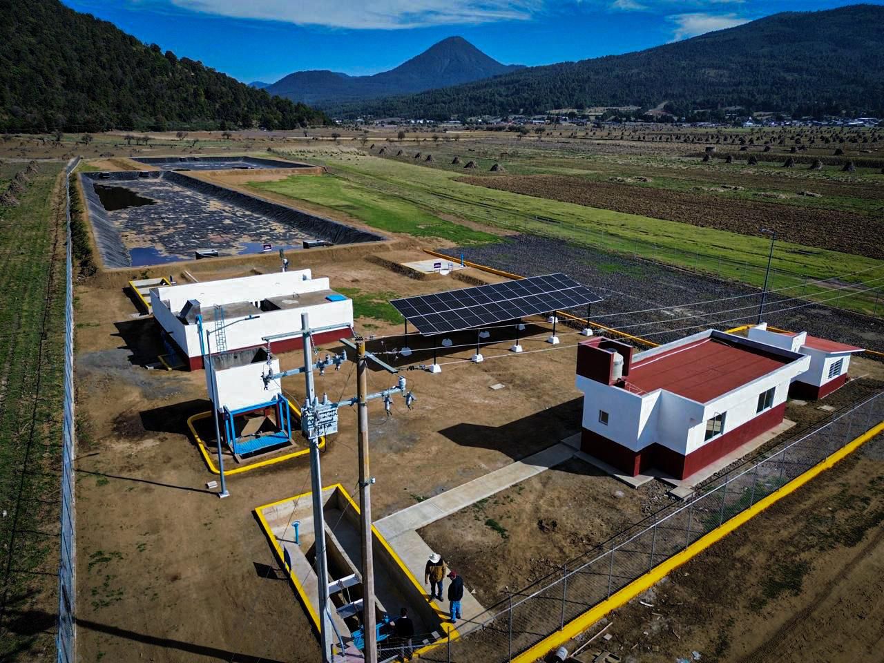 Rehabilitación de planta tratadora de aguas residuales de Sevina con un 90 % de avance.