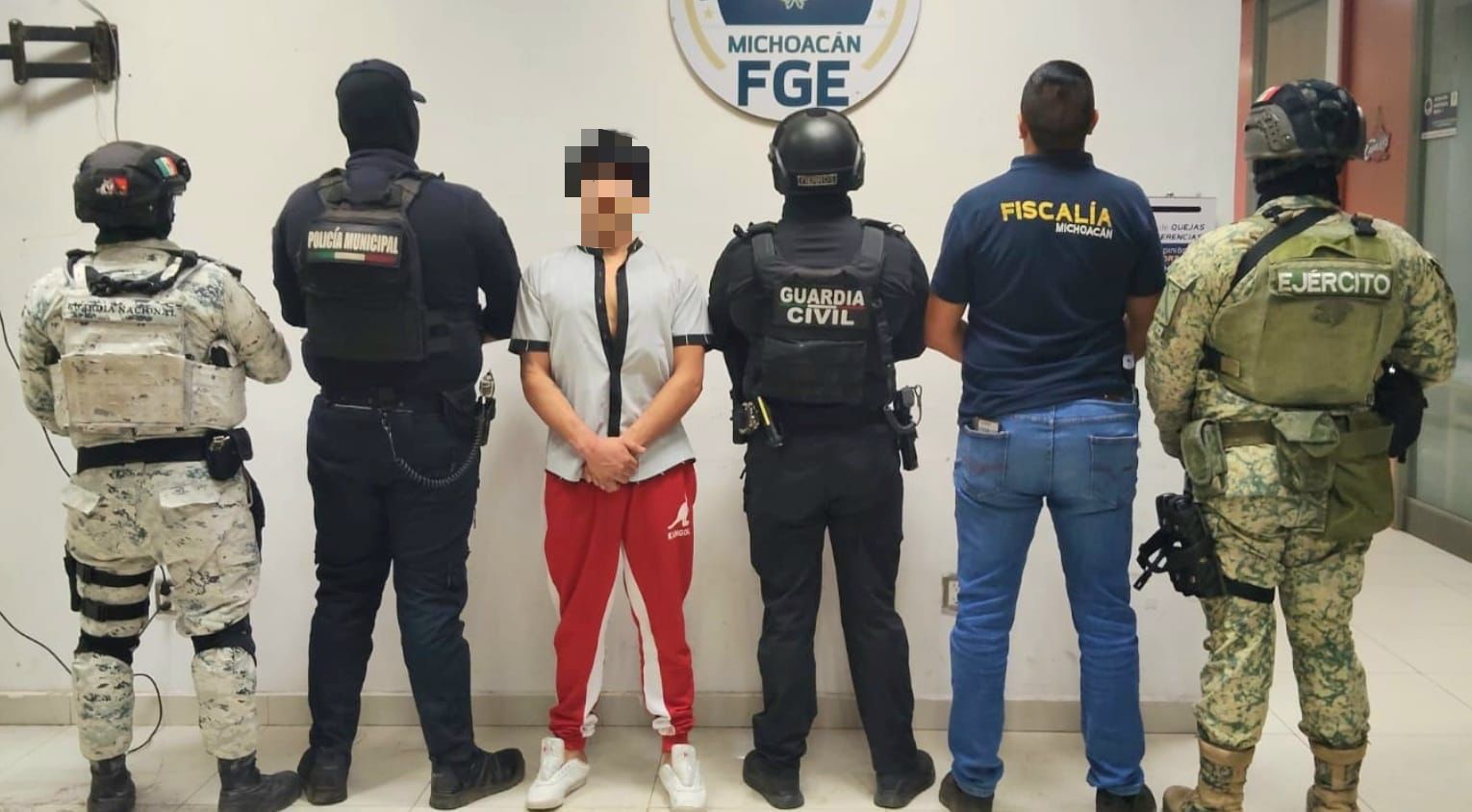 Detenido presunto homicida de una mujer en Jacona: SSP.
