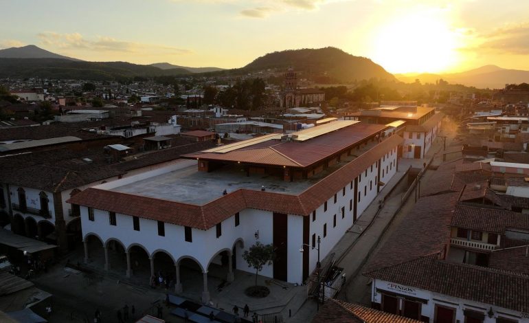 Gladyz Butanda comparte la magnitud del nuevo Mercado de Pátzcuaro en cifras.