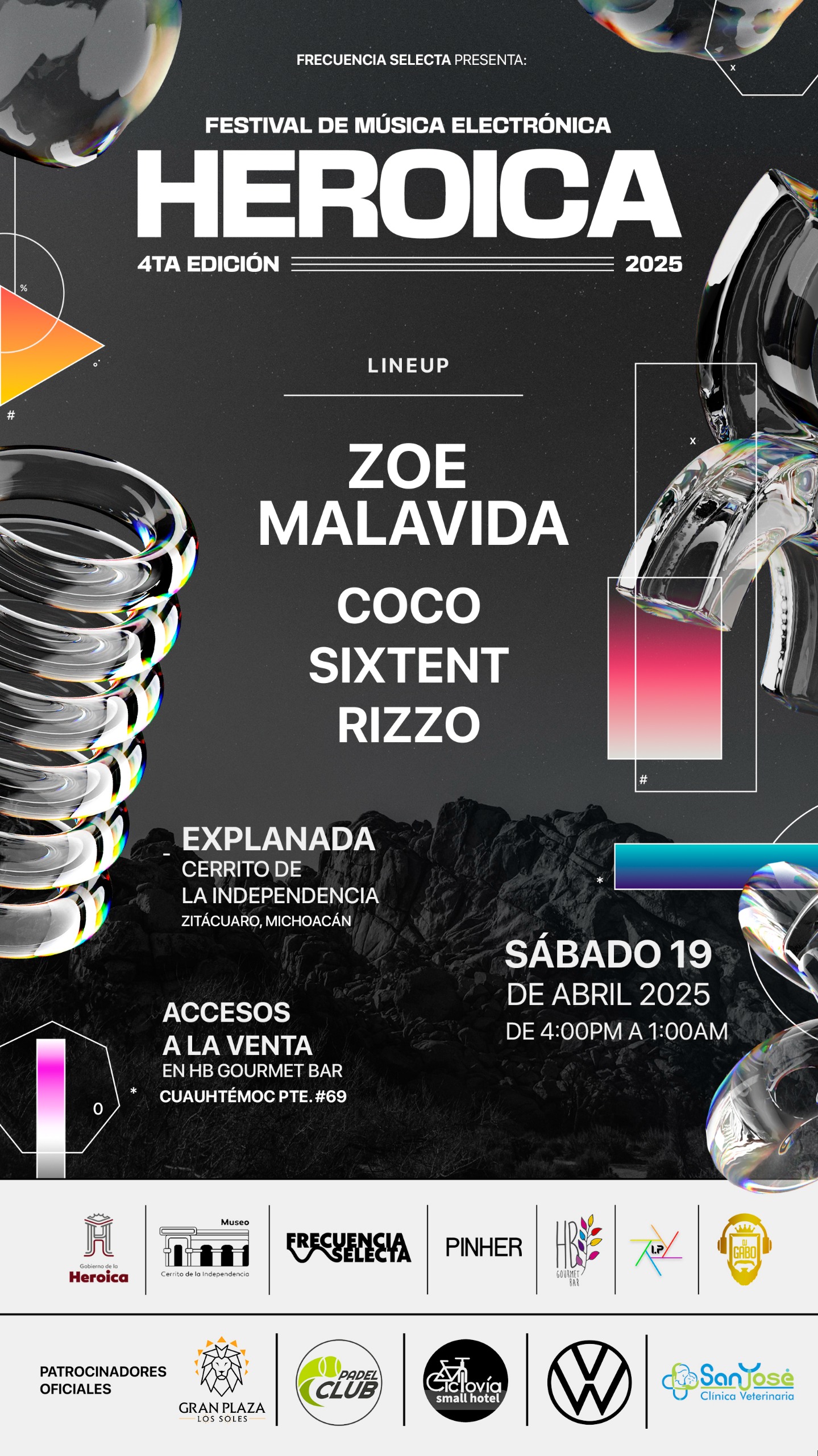 Zitácuaro anuncia festival de música electrónica.