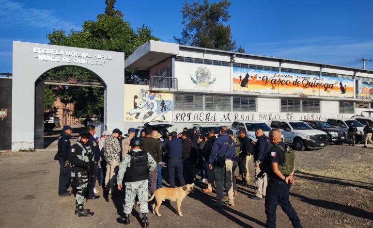 Se intensifica operativo interinstitucional de búsqueda de estudiante normalista: SSP.