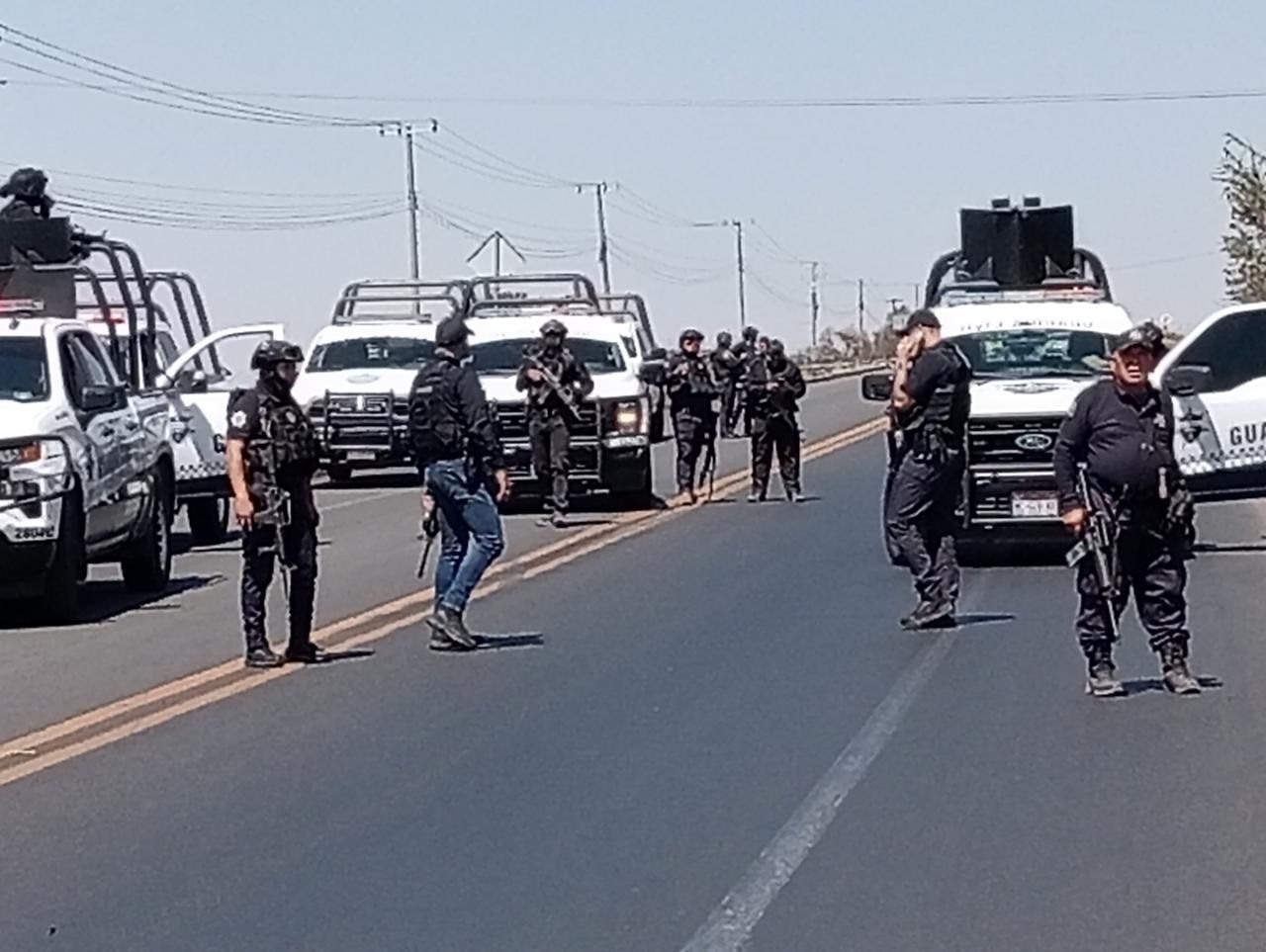 Refuerzan SSP, Ejército y Guardia Nacional acciones operativas ante bloqueos carreteros.