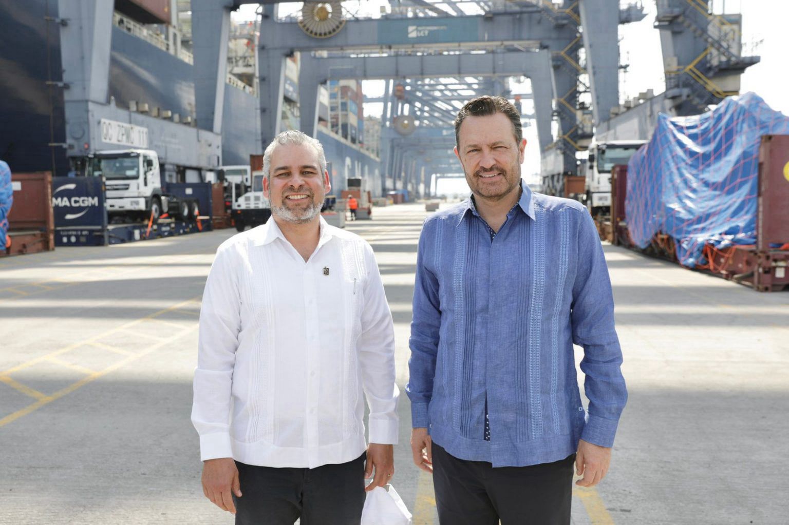 Aumentan inversiones privadas en el puerto de LC: Bedolla.