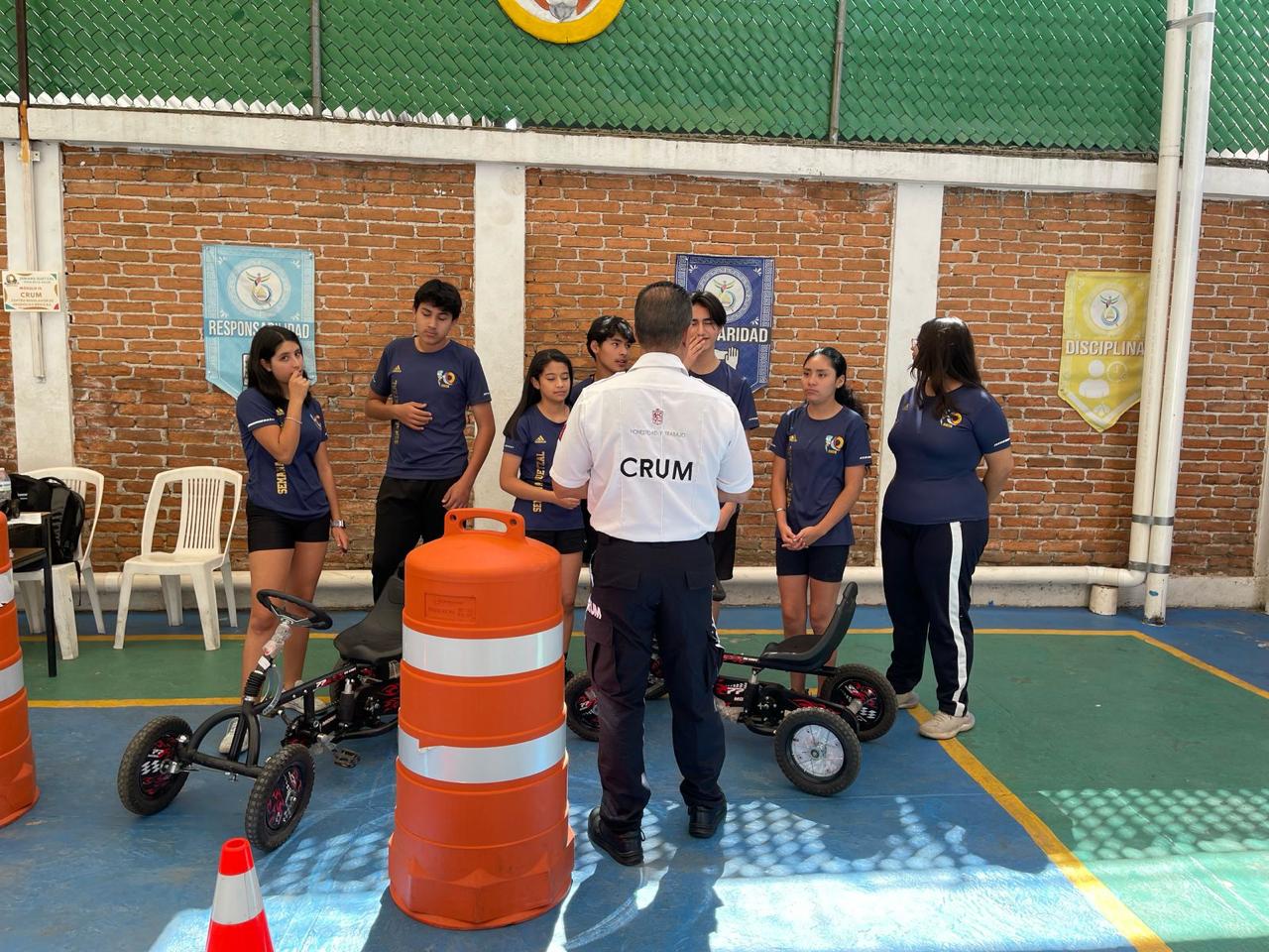 SSM refuerza capacitación para prevención de accidentes viales.