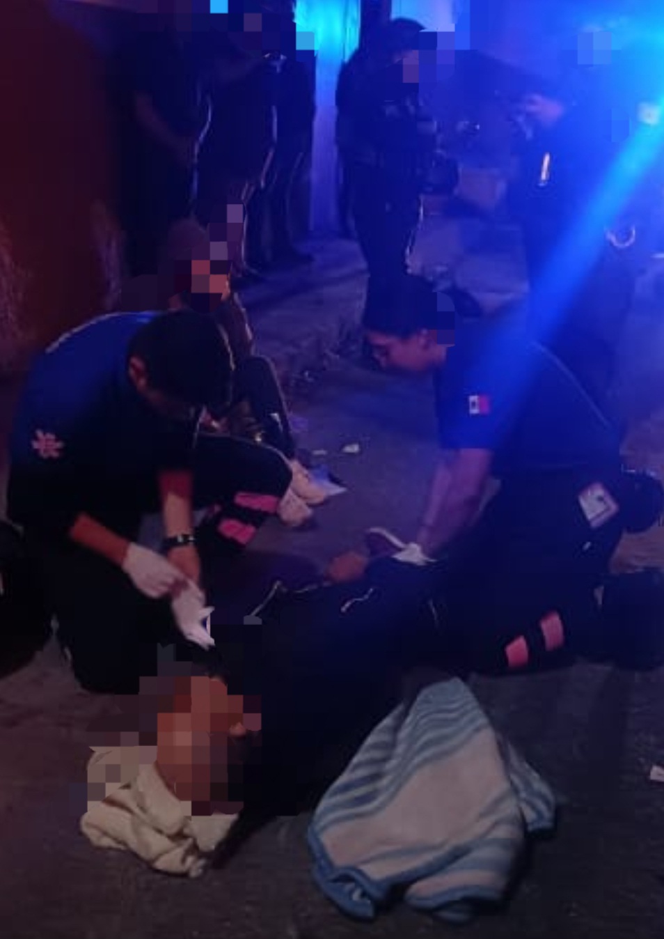Choque entre Vehículo y Motocicleta Deja Dos Lesionados en Cd. Hidalgo.