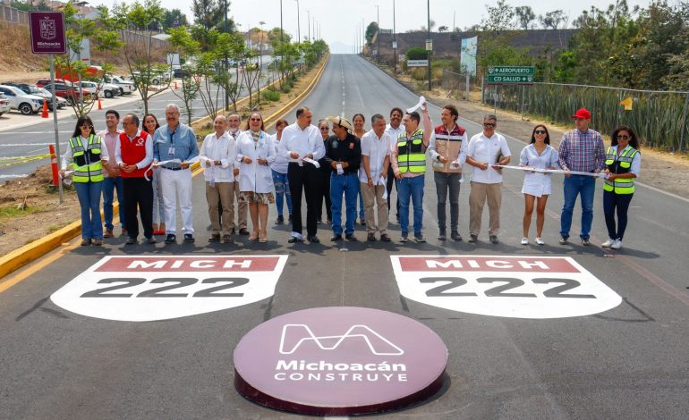 SCOP inaugura carretera rehabilitada a Ciudad Salud