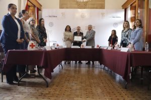 Participa Congreso del Estado en la “Colecta Nacional 2025”de la Cruz Roja
