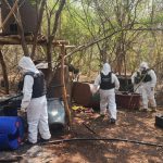 Asegura SSP otro laboratorio de drogas en La Huacana