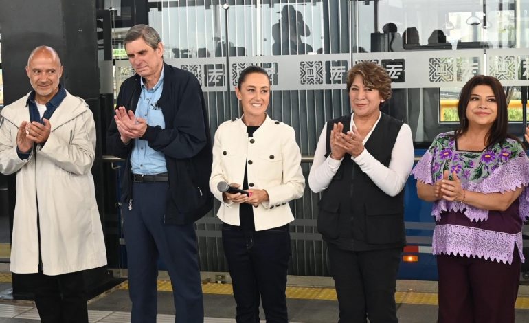 “ESTE TRANSPORTE ES JUSTICIA SOCIAL PARA TODOS LOS QUE LO NECESITAN”: PRESIDENTA CLAUDIA SHEINBAUM DA INICIO A PRUEBAS PREOPERATIVAS DEL TROLEBÚS CHALCO-SANTA MARTA; SE INAUGURA EL 18 DE MAYO