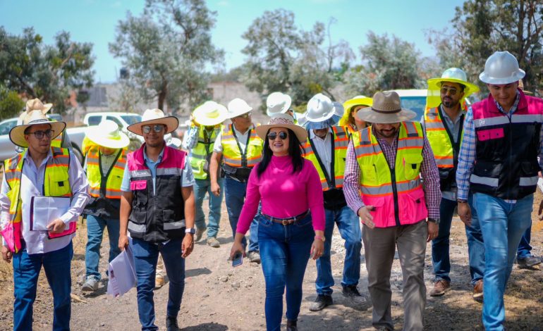 Michoacán construye un mejor Morelia con obra en av. Amalia Solórzano: Gladyz Butanda