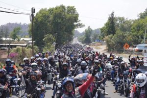 Concluye con éxito la XXII Caravana Motociclista de Don Mundo en Zitácuaro