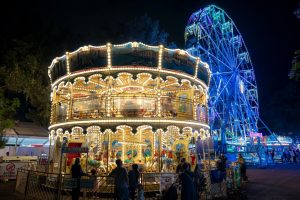 Diviértete en los juegos mecánicos del Festival Michoacán de Origen