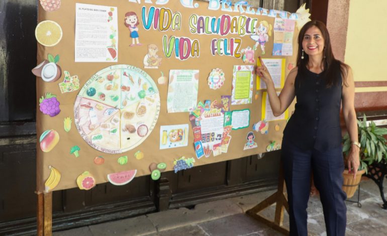 Importante llenar correctamente formatos de la campaña “Vive Saludable”: Gabriela Molina