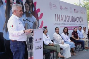 Inaugura Bedolla en Zacapu el décimo Centro para el Bienestar que reconstruye el tejido social