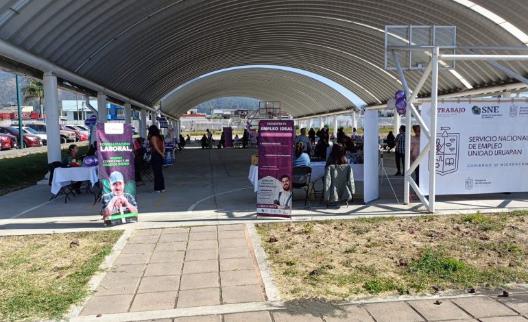 Feria de Empleo en Uruapan ofrecerá más de 300 vacantes