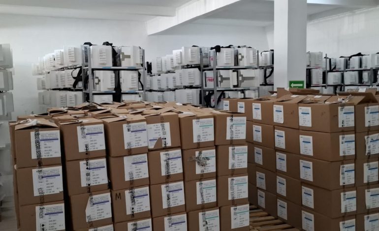 Llegó al INE Zitácuaro las boletas y paquetería electoral rumbo al 1 de junio, elección del Poder Judicial