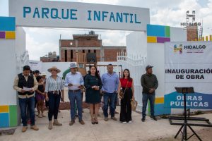 El Gobierno Municipal que encabeza Jeovana Alcántar, inauguró el Parque Infantil en la Colonia Valle de Guadalupe.