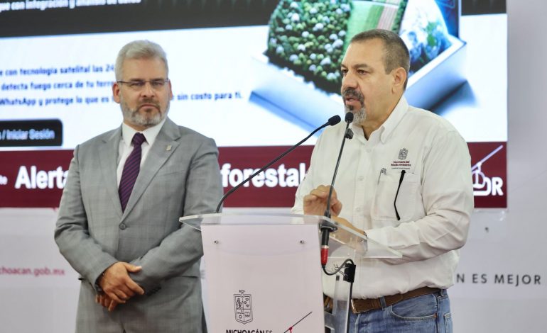 Protege tu predio con Guardián Forestal, emitirá alertas de incendio: Secma