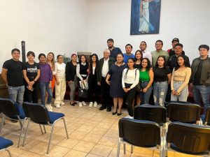 Fiscalía General lleva charlas a estudiantes de la Facultad de Derecho de la UMSNH en materia de prevención de la violencia contra las mujeres