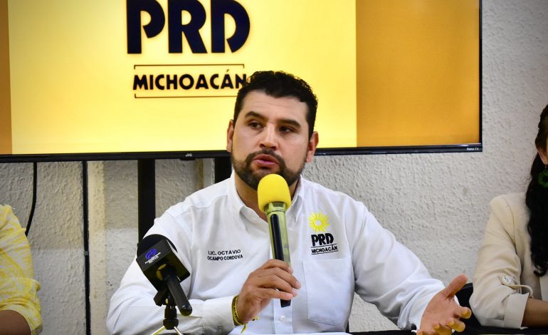 “El PRD Michoacán debe organizarse primero, las definiciones llegarán después”: Octavio Ocampo