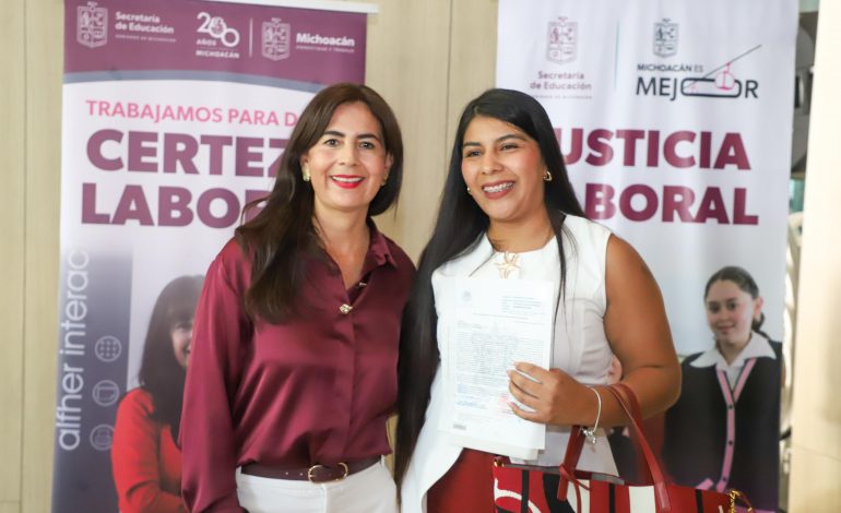 Cada documento entregado es parte de la transformación: Gabriela Molina